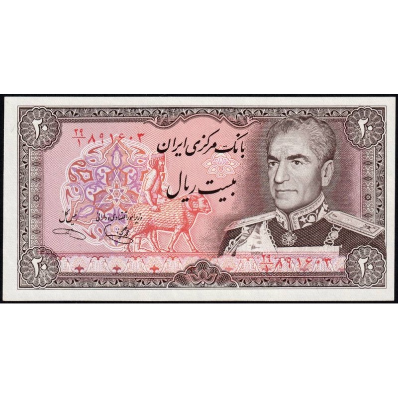 Iran - Pick 100c - 20 rials - Série 29/1 - 1978 - Etat : NEUF