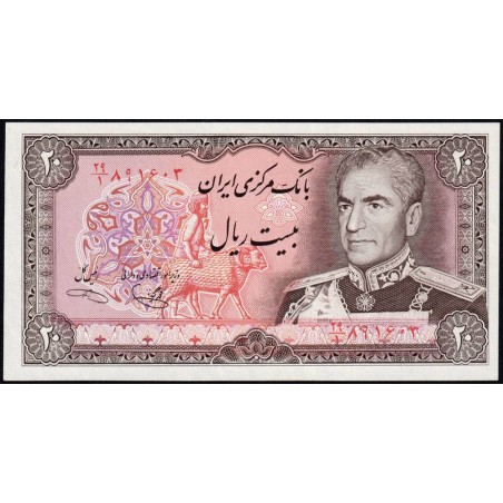 Iran - Pick 100c - 20 rials - Série 29/1 - 1978 - Etat : NEUF