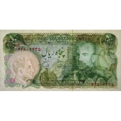 Iran - Pick 101a - 50 rials - Série 4 - 1974 - Etat : NEUF