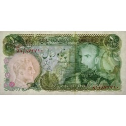 Iran - Pick 101b - 50 rials - Série 81 - 1976 - Etat : NEUF