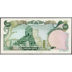 Iran - Pick 101d - 50 rials - Série 10/1 - 1977 - Etat : SUP