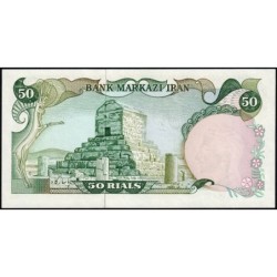 Iran - Pick 101d - 50 rials - Série 18/1 - 1977 - Etat : NEUF