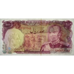 Iran - Pick 102a - 100 rials - Série 16 - 1974 - Etat : NEUF