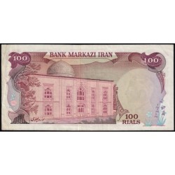Iran - Pick 102a - 100 rials - Série 46 - 1974 - Etat : TTB+