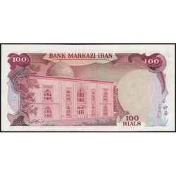 Iran - Pick 102b - 100 rials - Série 114 - 1976 - Etat : NEUF