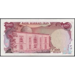 Iran - Pick 102b - 100 rials - Série 140 - 1976 - Etat : SPL+
