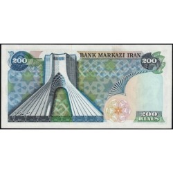 Iran - Pick 103a - 200 rials - Série 15 - 1974 - Etat : pr.NEUF