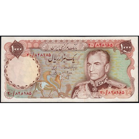 Iran - Pick 105a - 1'000 rials - Série 20 - 1974 - Etat : SPL+