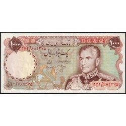 Iran - Pick 105b - 1'000 rials - Série 142 - 1975 - Etat : pr.NEUF