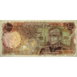 Iran - Pick 105b - 1'000 rials - Série 142 - 1975 - Etat : pr.NEUF