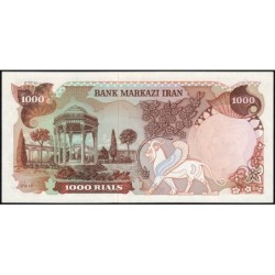 Iran - Pick 105b - 1'000 rials - Série 167 - 1975 - Etat : NEUF