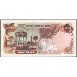 Iran - Pick 105c - 1'000 rials - Série 6/1 - 1977 - Etat : SUP+