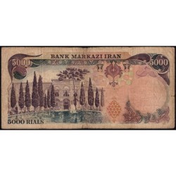 Iran - Pick 106a - 5'000 rials - Série 2 - 1974 - Etat : B