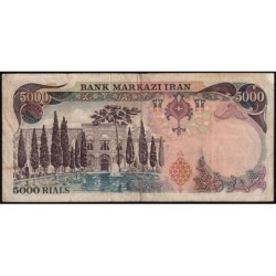 Iran - Pick 106b - 5'000 rials - Série 26 - 1976 - Etat : TB+