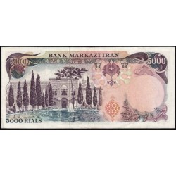 Iran - Pick 106c - 5'000 rials - Série 4/1 - 1977 - Etat : TTB+