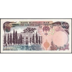 Iran - Pick 106c - 5'000 rials - Série 8/1 - 1977 - Etat : SUP+ à SPL