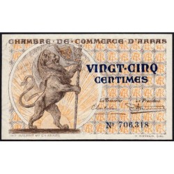 Arras - Pirot 13-3 - 25 centimes - Sans date - Etat : SPL