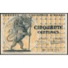 Arras - Pirot 13-4 - 50 centimes - Sans date - Etat : SPL+