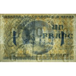 Arras - Pirot 13-5 - 1 franc - Sans date - Etat : SUP+
