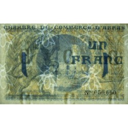 Arras - Pirot 13-5 - 1 franc - Sans date - Etat : pr.NEUF