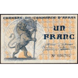Arras - Pirot 13-5 - 1 franc - Sans date - Etat : SPL