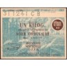 1 kg acier ordinaire - 31/12/1941 - C 8 - Non endossé - Série OJA - Etat : SPL