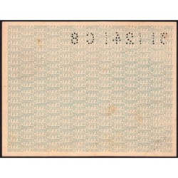 1 kg acier ordinaire - 31/12/1941 - C 8 - Non endossé - Série OJA - Etat : SUP+