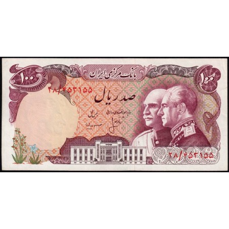 Iran - Pick 108 - 100 rials - 1975 - Série 28 - Commémoratif - Etat : SPL