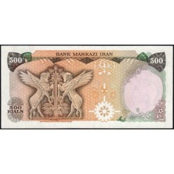Iran - Pick 114a - 500 rials - Série 101 - 1979 - Etat : SPL