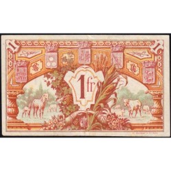 Auch (Gers) - Pirot 15-31 - 1 franc - Série R - 06/07/1921 - Etat : TTB