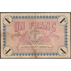 Auxerre - Pirot 17-1 - 1 franc - Série 116 - 19/12/1915 - Etat : TB
