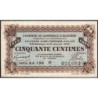 Auxerre - Pirot 17-20 - 50 centimes - Série AA 126 - 08/01/1920 - Etat : TTB+