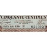 Auxerre - Pirot 17-20 - 50 centimes - Série AA 126 - 08/01/1920 - Etat : TTB+