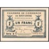 Bayonne - Pirot 21-9a - 1 franc - Série H - 16/01/1915 - Etat : NEUF
