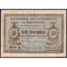 Bayonne - Pirot 21-26 - 50 centimes - Série g - 22/05/1916 - Etat : TB+