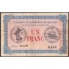 Belfort - Pirot 23-21 - 1 franc - Série H 108 - 06/01/1916 - Etat : TB-