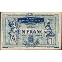 Bergerac - Pirot 24-37 - 1 franc - 12/07/1920 - Etat : TB