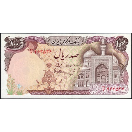 Iran - Pick 132 - 100 rials - Série 22/3 - 1981 - Etat : NEUF