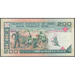 Iran - Pick 136d - 200 rials - Série 44/15 - 1989 - Etat : NEUF