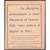 Rationnement - Pain - 02/1919 - Etat : TTB