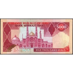 Iran - Pick 139b - 5'000 rials - Série 28/2 - 1986 - Etat : SUP+