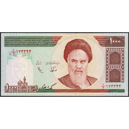 Iran - Pick 143a - 1'000 rials - Série 1/2 - 1992 - Etat : NEUF