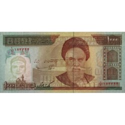 Iran - Pick 143a - 1'000 rials - Série 1/2 - 1992 - Etat : NEUF