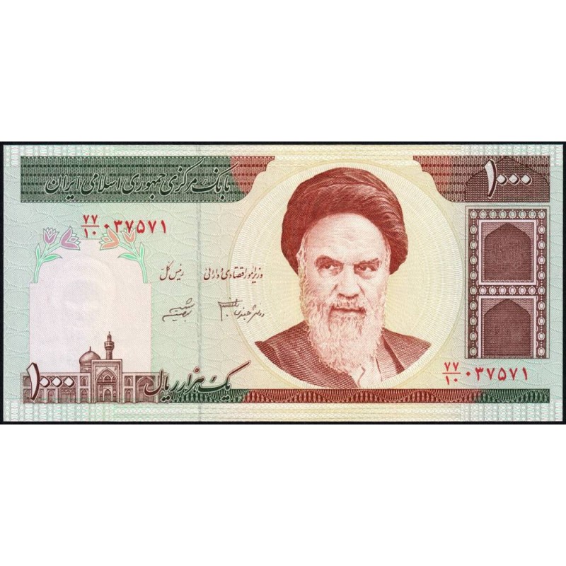 Iran - Pick 143e - 1'000 rials - Série 77/10 - 2007 - Etat : NEUF