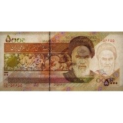 Iran - Pick 150 - 5'000 rials - Série 78/19 - 2009 - Etat : NEUF