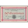 Besançon (Doubs) - Pirot 25-1 - 50 centimes - Série 140 - Sans date (1915) - Etat : SPL