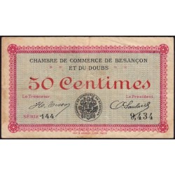 Besançon (Doubs) - Pirot 25-1 - 50 centimes - Série 144 - Sans date (1915) - Etat : TB