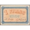 Besançon (Doubs) - Pirot 25-18 - 1 franc - Série AA 176 - Sans date (1915) - Etat : TTB