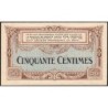 Besançon (Doubs) - Pirot 25-22 - 50 centimes - Série 12 - Sans date (1921) - Etat : SPL