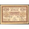 Béthune - Pirot 26-15 - 50 centimes - Série 746 - 17/04/1916 - Etat : SUP+